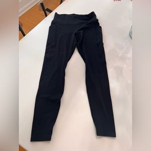 Lululemon align pant 31” inseam.  black with pockets size 14